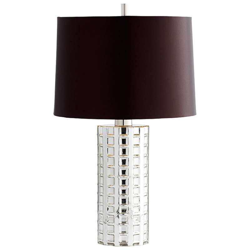 Capella One Light Table Lamp in Nickel