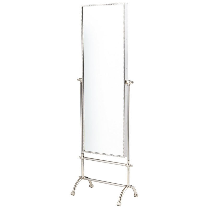 Cassius Mirror in Stainless Steel