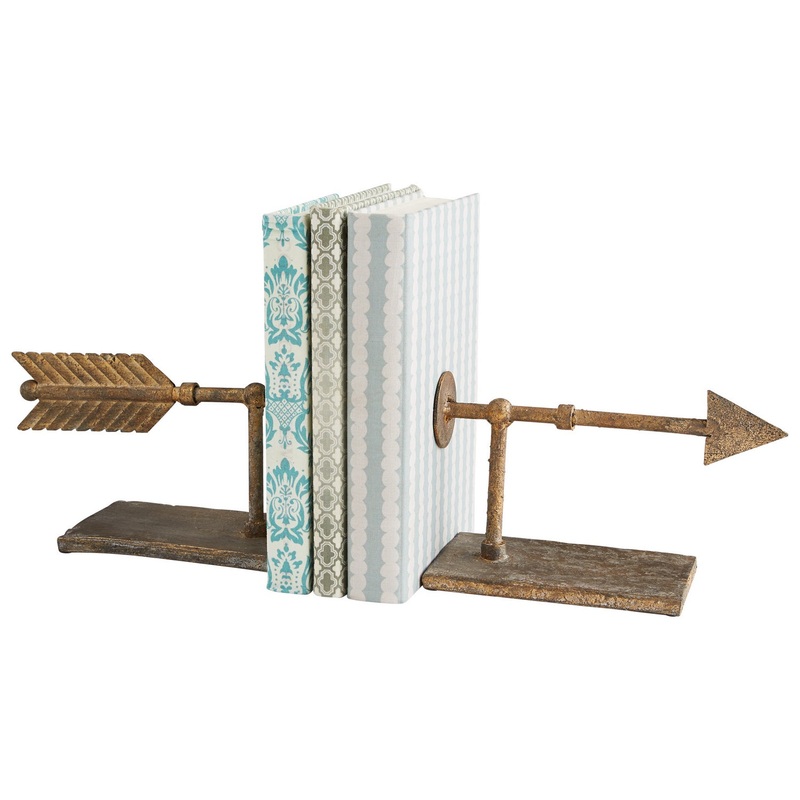 er Bookends in Rustic