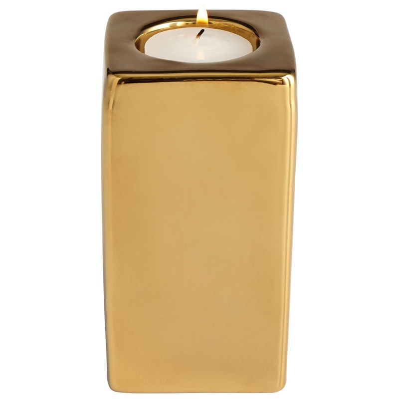 Etta Candelabra in Gold
