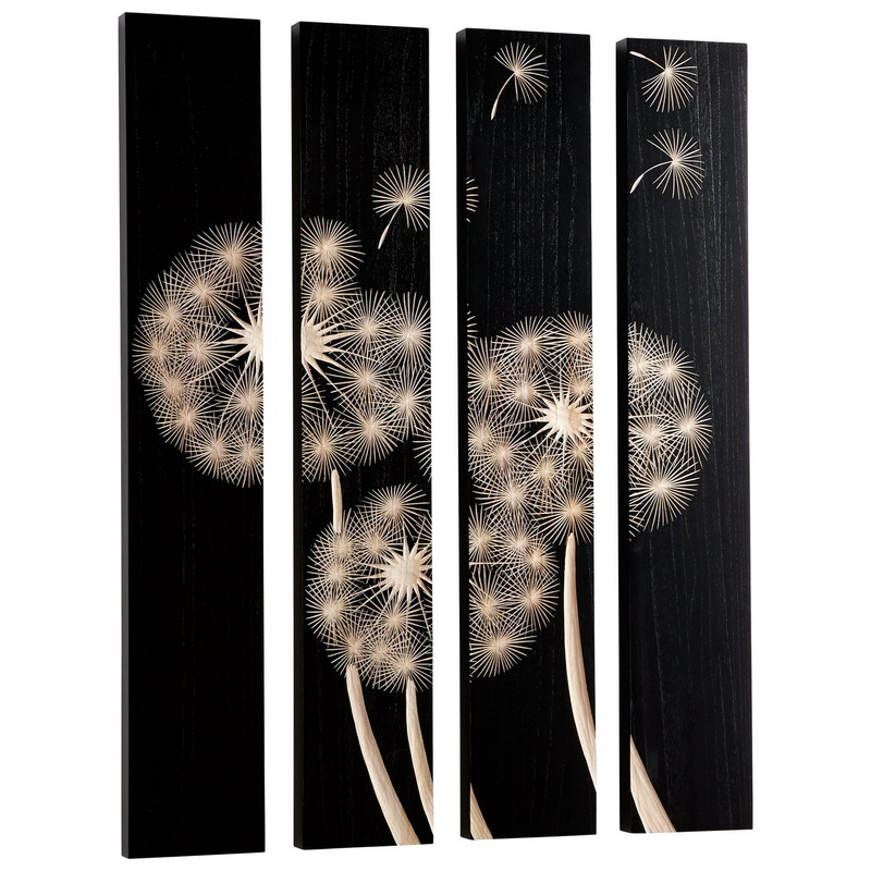 Float On Wall Art in Black