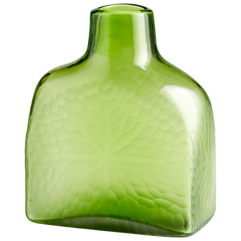 Green Vase in Green