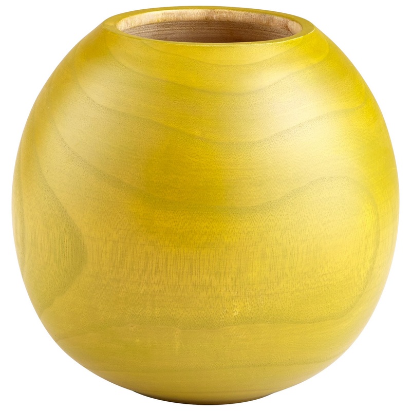 Jupiter Vase in Lime Green