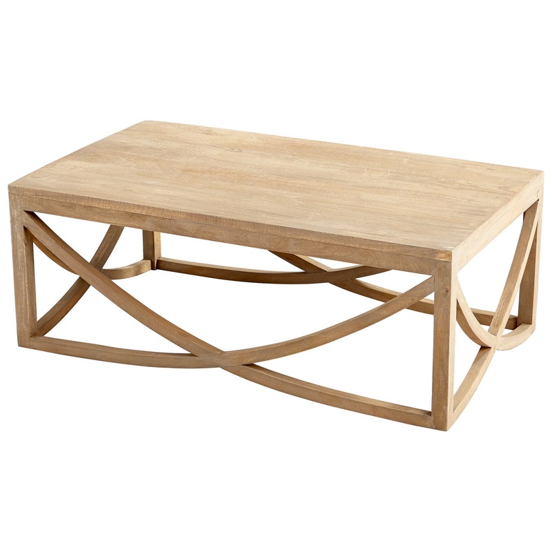Lancet Coffee Table in Light French Grey