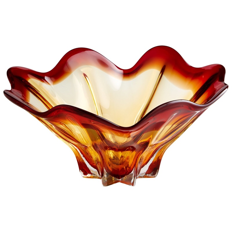 Lily Bowl in Amber