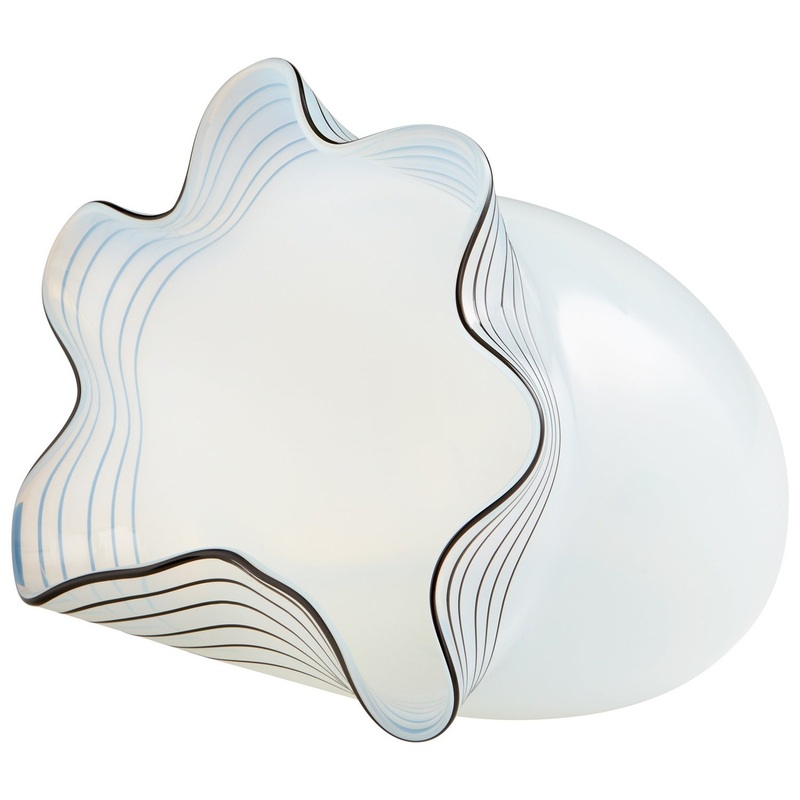 Moon Jelly Vase in White