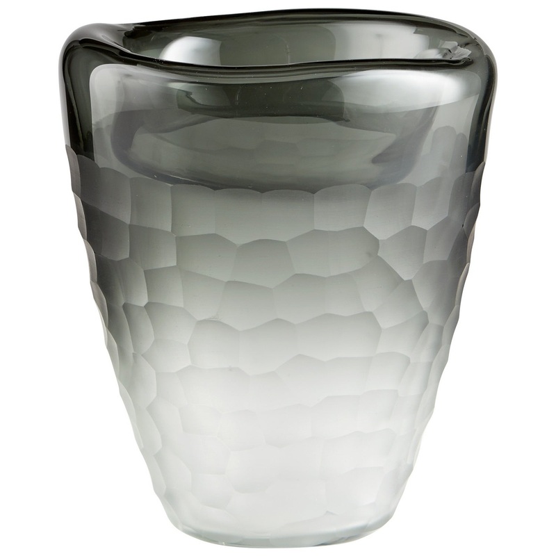 Oscuro Vase in Grey