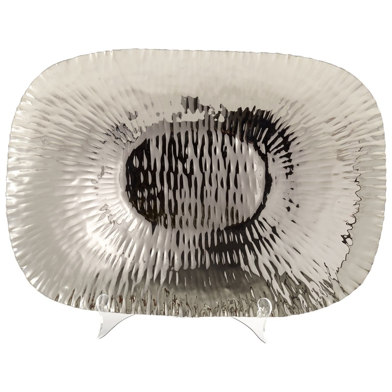 Palermo Tray in Nickel