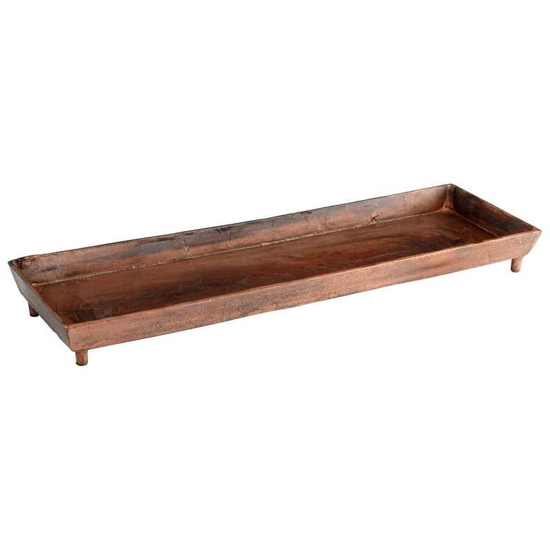 Splendor Tray in Old Vintage Copper