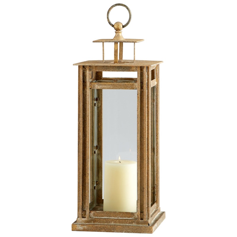 Tower Candelabra in Ancient Gold