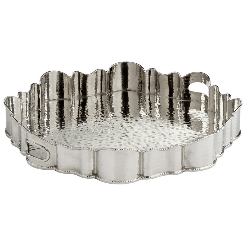 Tray in Nickel