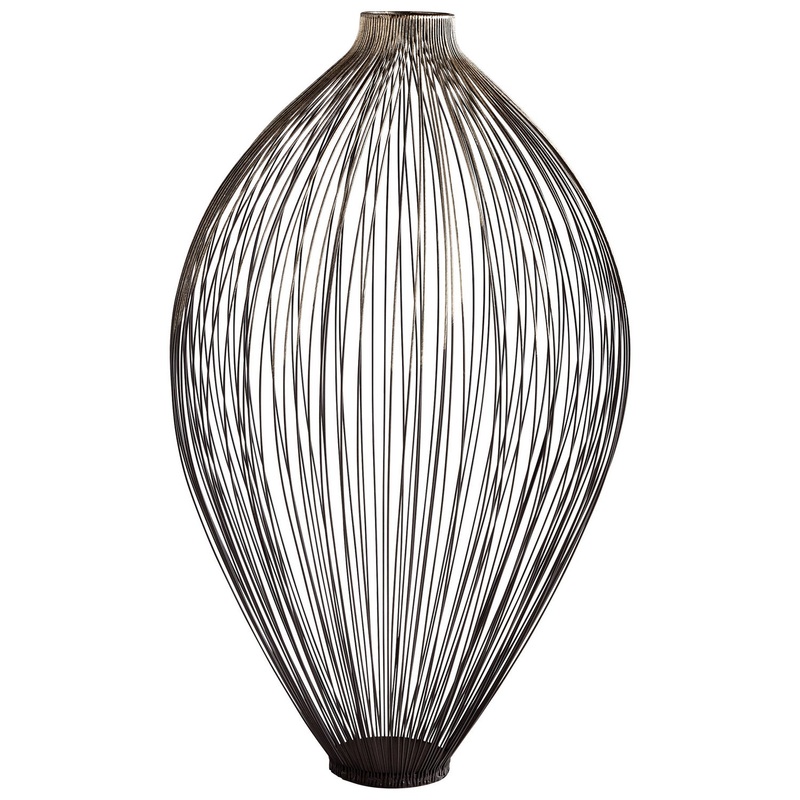 Vidalia Container in Graphite And Gold