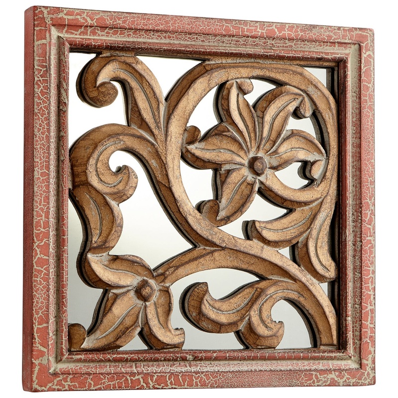 Vigue Wall Art in Antique Cherry