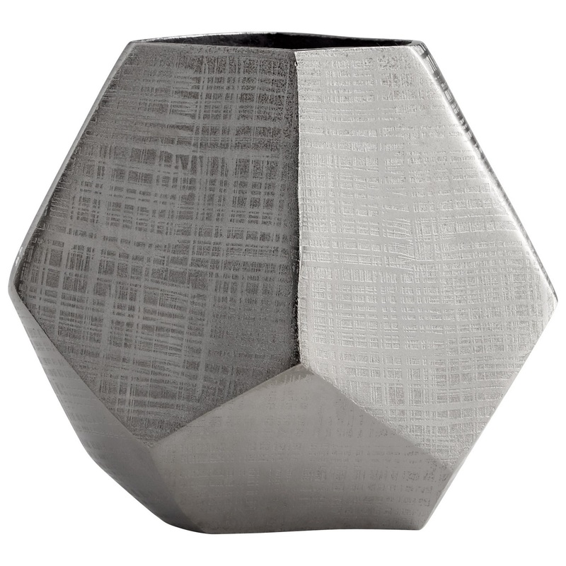Vulcan Vase in Textured Bronze