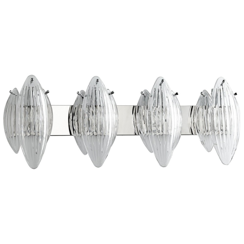 Arista Four Light Vanity in Chrome
