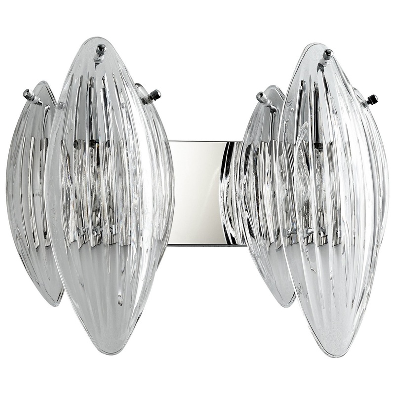 Arista Two Light Vanity in Chrome