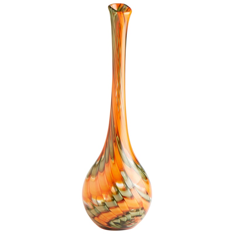 Atu Vase in Orange