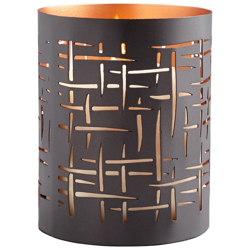 Candelabra in Brown And Copper