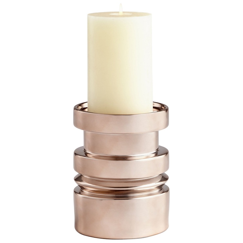 Candle Holder in Copper