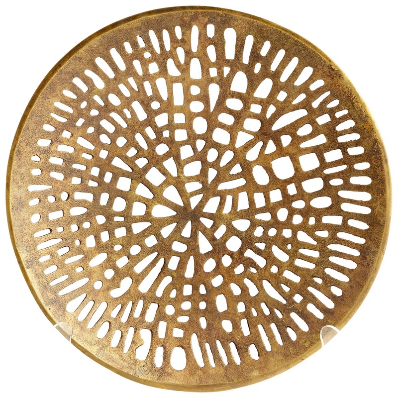 Caught In Your Web in Antique Brass