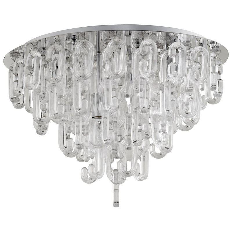 Centaurus Four Light Ceiling Mount in Chrome