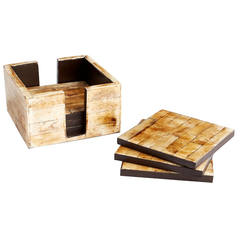 Coasters in Bone