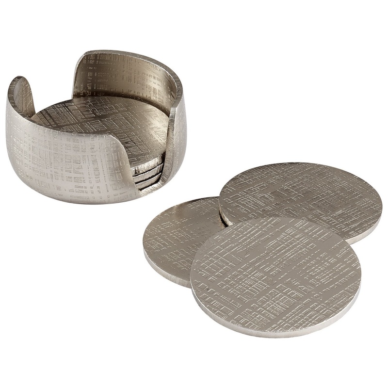 Coasters in Nickel