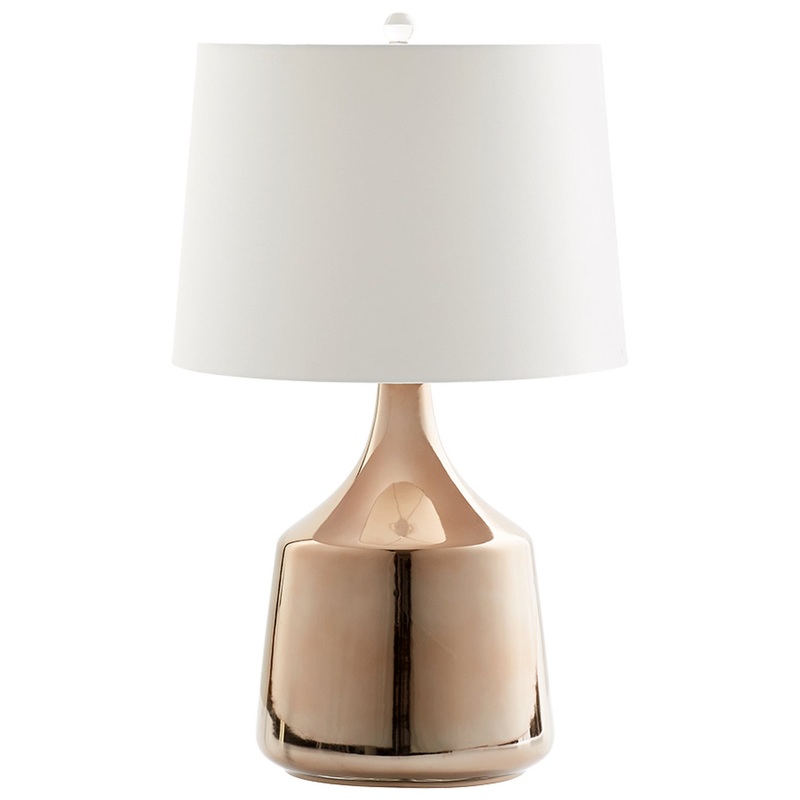 Flynn One Light Table Lamp in Gold