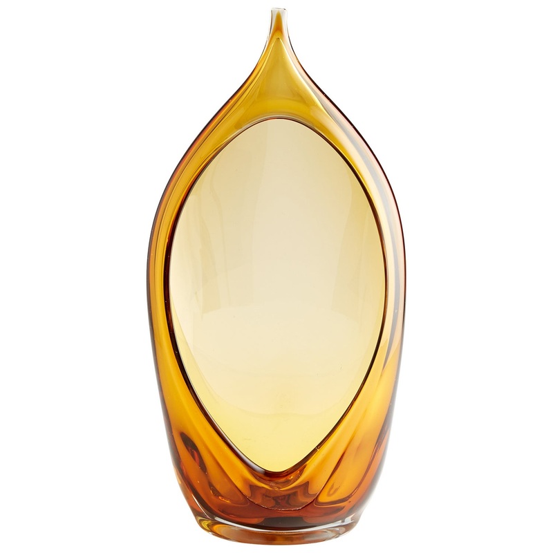 Neema Vase in Amber