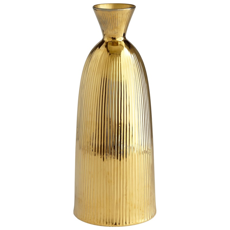 Noor Vase in Gold