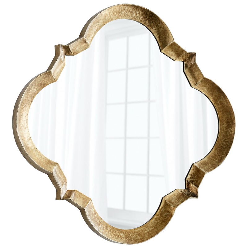 Parnel Mirror in Bronze