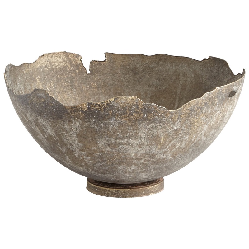 Pompeii Bowl in Whitewashed