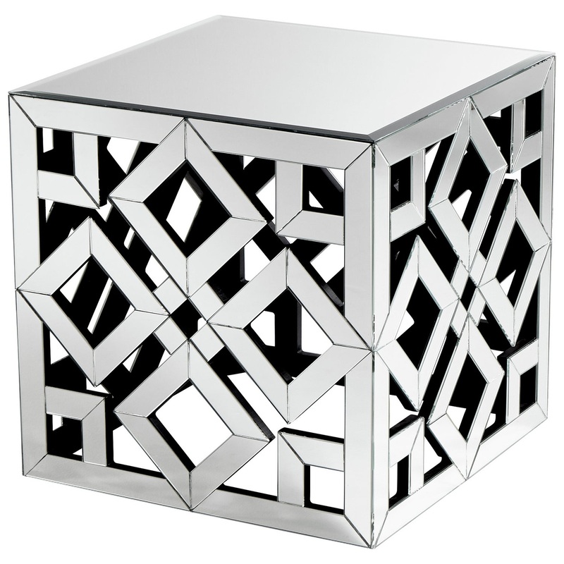 Side Table in Mirror