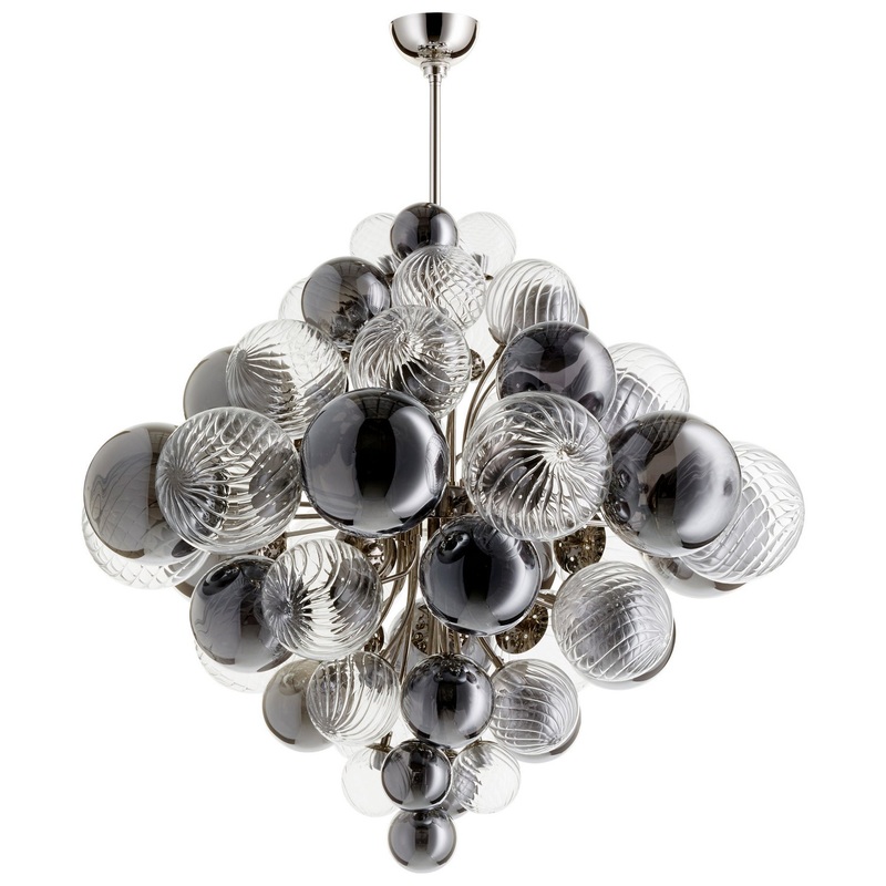 25 Light Pendant in Polished Nickel