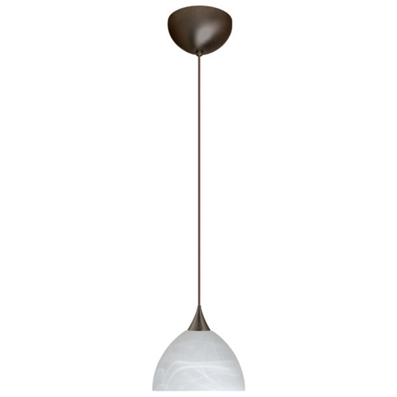 Brella One Light Pendant in Bronze
