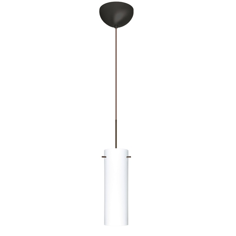 Copa One Light Pendant in Bronze