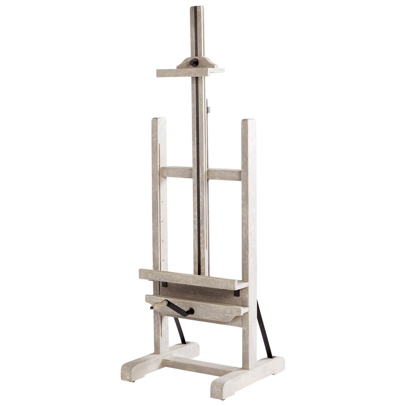 Easel in Weathered Grey