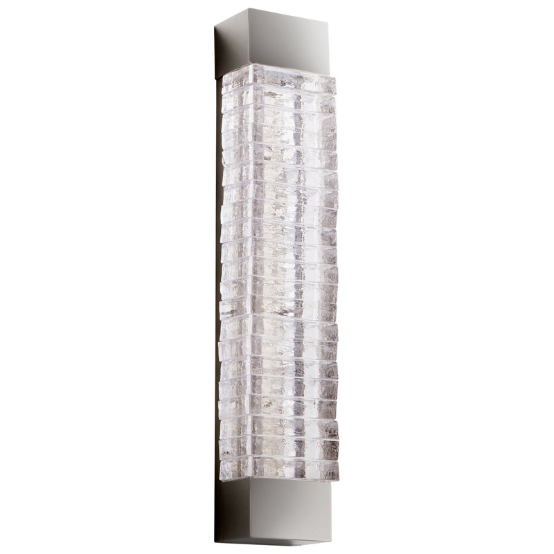 LED Wall Sconce in Polished Nickel