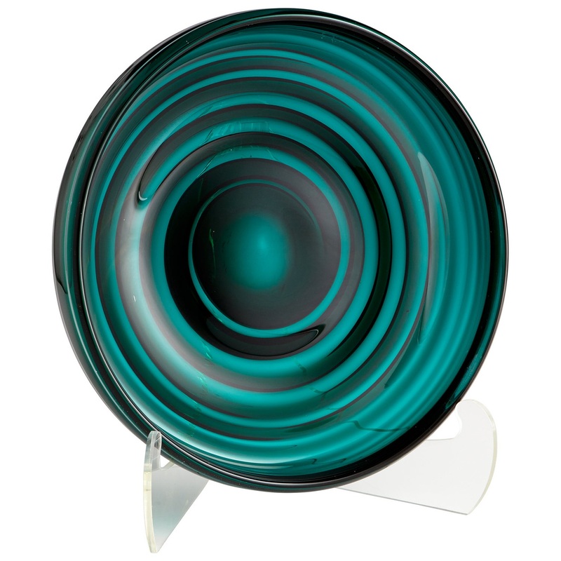Plate in Teal