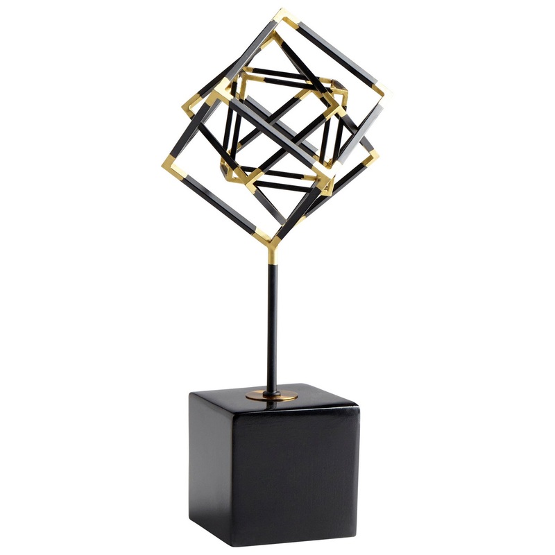 Sculpture in Black And Gold