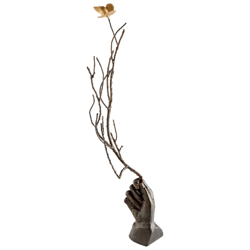 Sculpture in Rustic Bronze