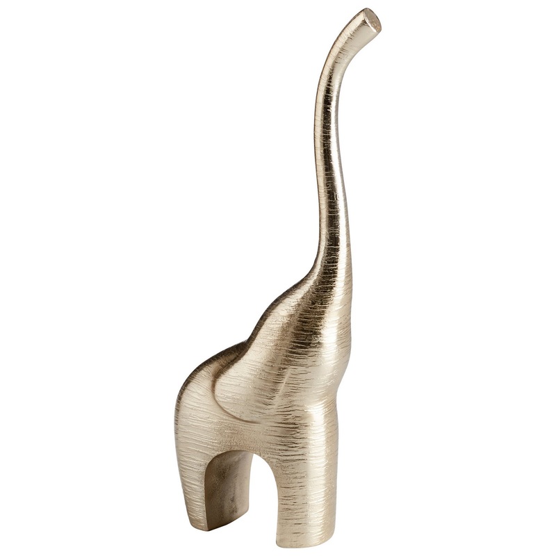 Sculpture in Textured Champagne