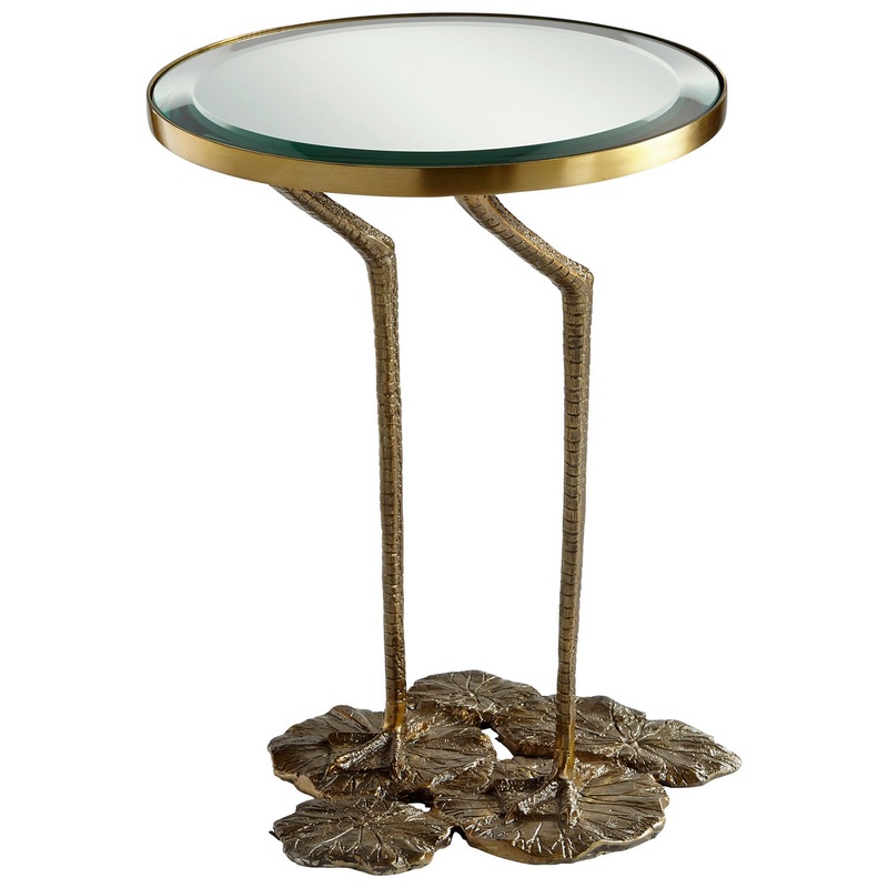 Side Table in Brass