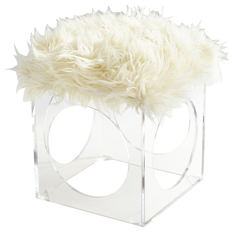 Stool in Clear