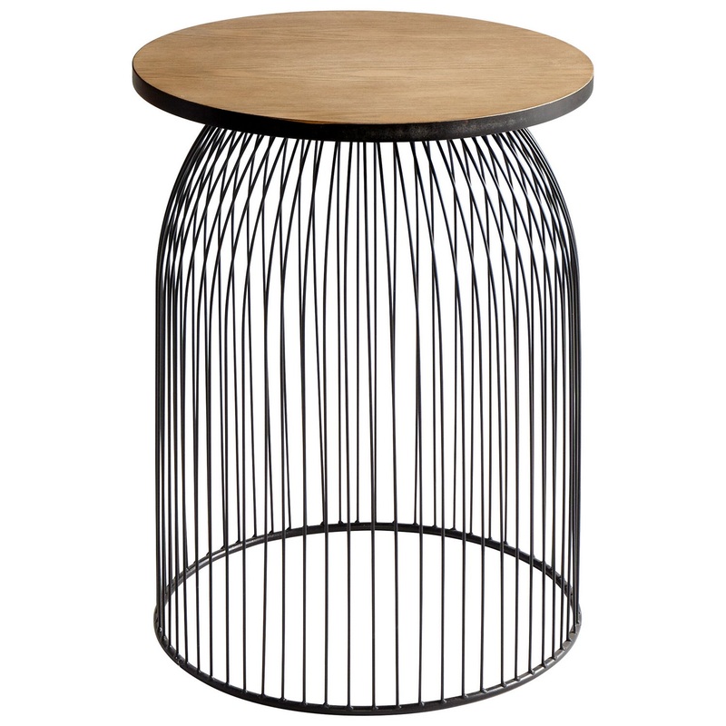 Tables in Graphite And Natural Wood