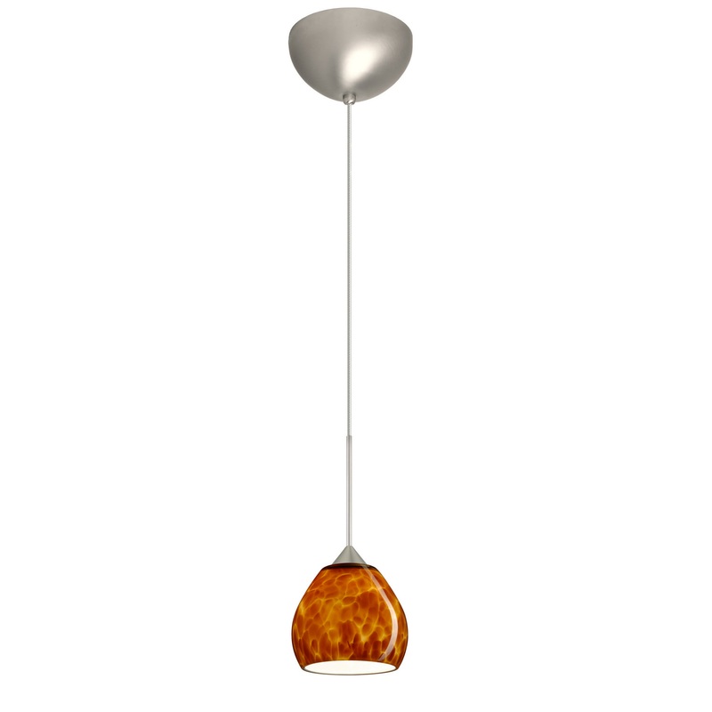 Tay Tay One Light Pendant in Satin Nickel