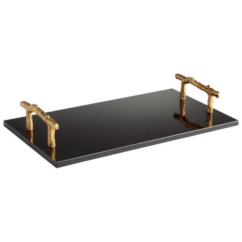 Tray in Gold Leaf