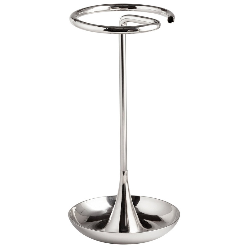 Umbrella Stand in Nickel