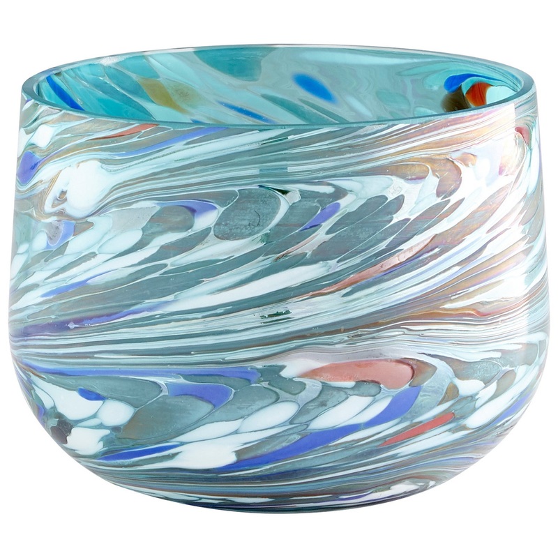Vase in Jade Mosiac