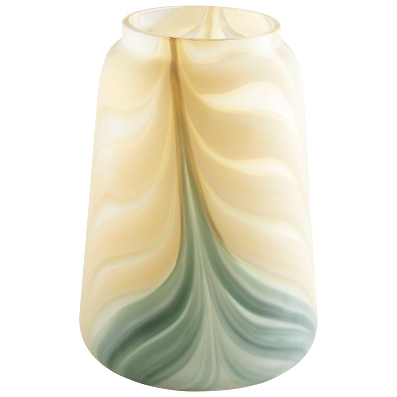 Vase in Yellow And Green